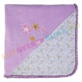 AKCIÓS - 30% F.S. Baby plüss babatakaró, pléd - Cute Flower (80x80 cm)