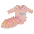 UTOLSÓ! - F.S. Baby hosszú ujjú pamut body, kombidressz és szoknya lányoknak - Butterfly
