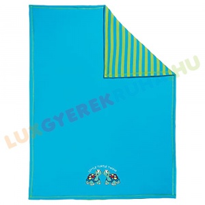 AKCIÓS - 30% Bélelt pamut babatakaró, újszülött pléd - Teknősbéka (82x65 cm)