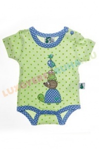 UTOLSÓ! - F.S. Baby rövid ujjú pamut body - Animals