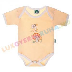 UTOLSÓ! - F.S. Baby rövid ujjú pamut body, kombidressz - Little Mouse