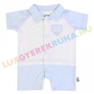 UTOLSÓ! - F.S. Baby rövid ujjú, galléros fiú napozó ruha - Baby Boy