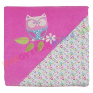 AKCIÓS - 30% F.S. Baby plüss babatakaró, pléd - Little Owl (80x80 cm)