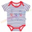 UTOLSÓ! - F.S. Baby rövid ujjú, boríték nyakú pamut body - I'm a Star